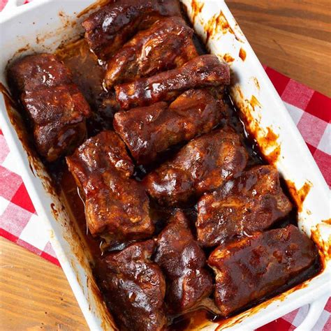 oven baked country style ribs retro recipe box