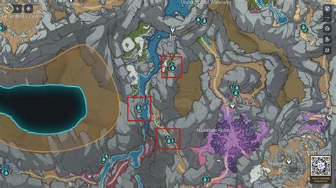 genshin impact crystal chunk mining locations  route   chasm