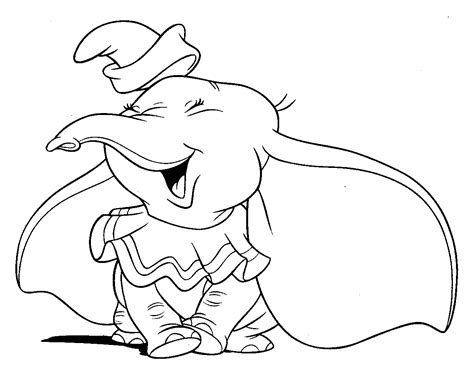 coloring pages  walt disney animal dumbo elephant coloring pages