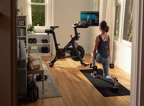 Peloton Bike Online Fitness Company Launches Update To Its At Home