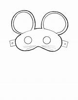Mouse Rato Basteln Masken Máscara Maus Maske Querido Frederick Book Fasching Ideias Wap Tiermasken Keresés sketch template