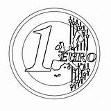 Euro Malvorlagen Münze Fensterbilder sketch template