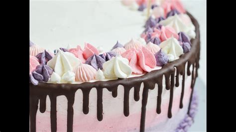 chocolate ideja za ukrasavanje torte kremom youtube