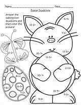 Spring Coloring Prep Packet Themed Subtraction Sounds Er sketch template