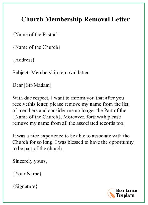 write  church transfer letter alice writing
