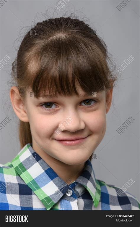 portrait cute ten year image and photo free trial bigstock
