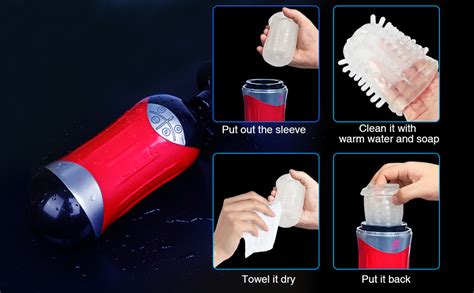 wedol automatic male masturbator cup with 10 powerful modes