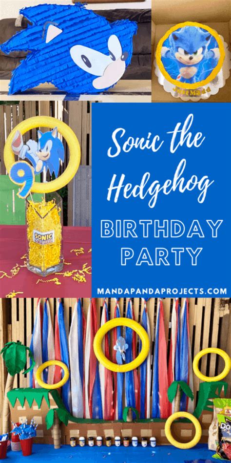 sonic birthday party supplies  pcs sonic  hedgehog party