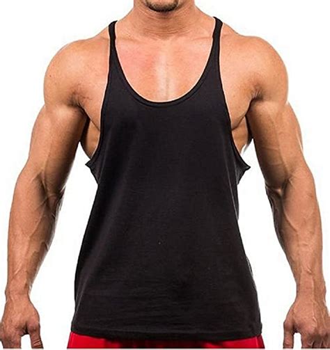 Buy Blaze Men S Stringer Y Back Bodybuilding Gym Tank Tops At