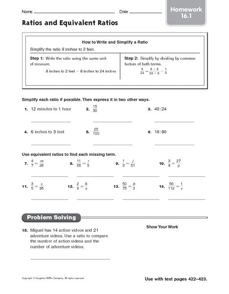 6th grade math worksheets ratios 6th grade math worksheets ratio tables