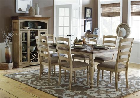 casual country solid wood dining table chairs dining room furniture