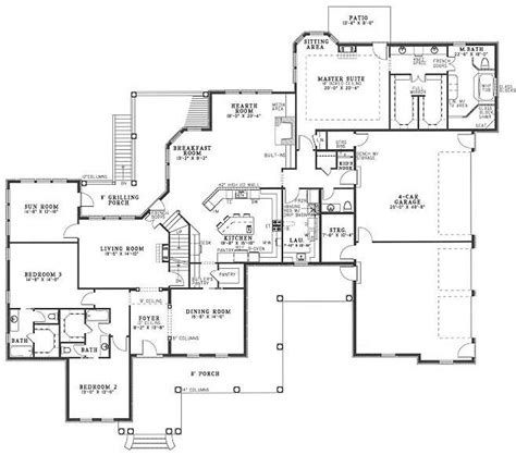 car garage floor plan house plans pinterest