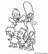 Simpsons Coloring Simpson Pages Family Marge Kids Printable Lisa Bart Homer Color Maggie Ecoloringpage Getcolorings Browser Ok Internet Change Case sketch template