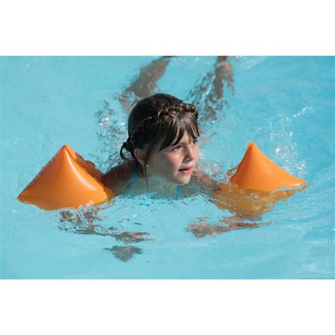 nabaiji zwembandjes voor kinderen oranje decathlonnl