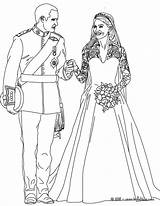 Coloring Wedding Pages Royal Dress Bride Color Kate Dresses William Colouring Printable People Print Hellokids Country Choose Getcolorings Board Sheets sketch template