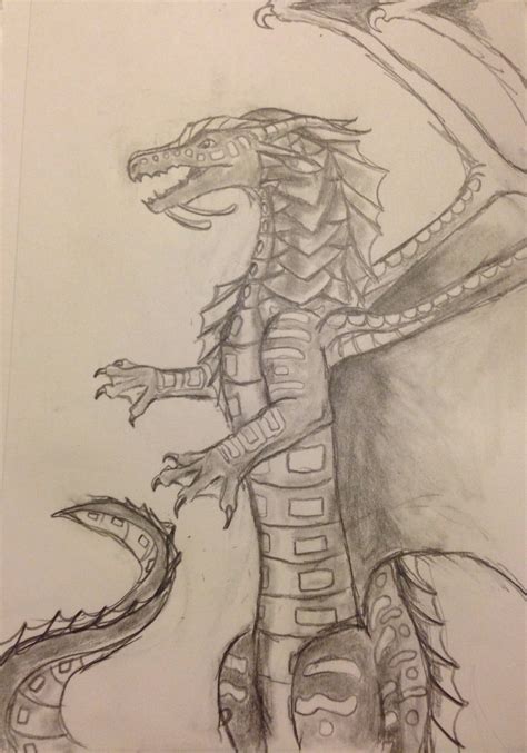 dragon doodle specifically  seawing   wings  fire book