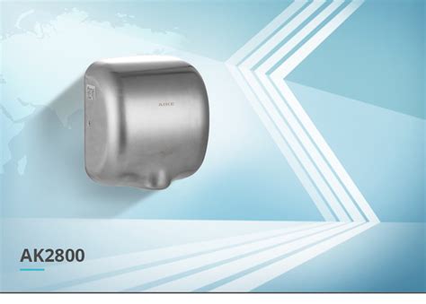 Stainless Steel Hand Dryer Ak2800 Wholesale Automatic Commercial