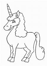 Einhorn Ausmalbilder Unicorns Malvorlagen sketch template