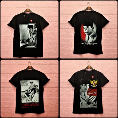 Jual Baju Kaos Soekarno Baju Kaos Distro Baju Kaos Pria Baju Kaos