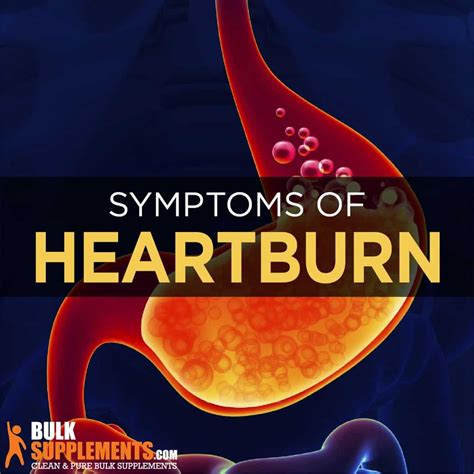 heartburn symptoms  treatment