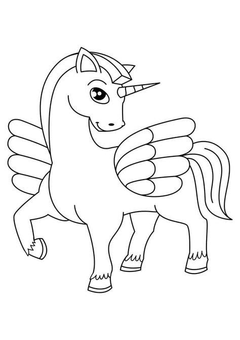 printable coloring pages  girls unicorn coloring pages