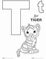Coloring Tiger Pages Letter Alphabet Printable Sheets Worksheets Preschool Kids Printables Baby 05e9 Color Little Letters Print Abc Colouring Tigers sketch template