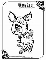 Coloring Pages Cuties Cute Printable Pet Shop Littlest Heather Animal Ddlg Baby Colouring Printables Lps Giraffe Print Character Clip Library sketch template