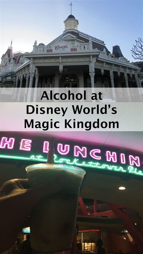 alcohol  disney worlds magic kingdom disney world magic kingdom magic kingdom travel