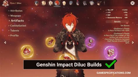 genshin impact diluc build fp archives game specifications