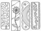 Coloring Pages Bookmarks Printable Color Printables Book Bookmark Classroomdoodles Doodles Adult Reading Kids Doodle Make Fun Classroom Cute Diy Print sketch template