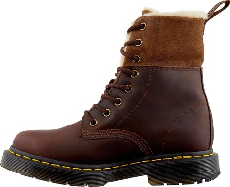 dr martens  kolbert wintergrip winter boots  dark brown brown lyst