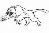 Panther Great Coloring Pages Printable Kids Categories sketch template