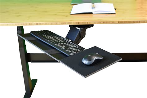 uncaged ergonomics ergonomic  desk keyboard tray  mouse pad  ebay