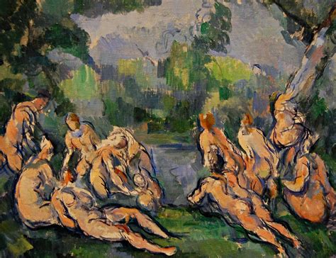 paul cezanne french    bathers  flickr