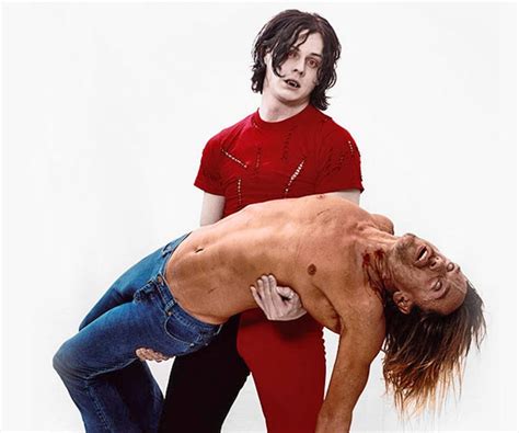 jack white with iggy pop rockers in twilight rolling