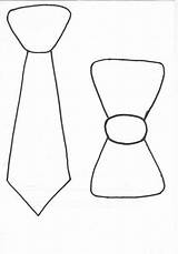 Krawatte Ausdrucken Requisiten sketch template