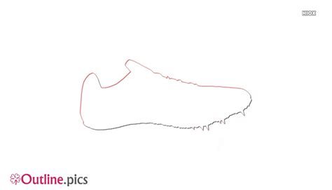 nike shoes outline drawing images pictures