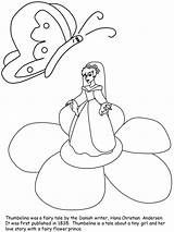 Thumbelina Coloring Pages Denmark Countries Book Kids Printable Colouring Map Template 1994 Characters Print Easily Popular Advertisement Ws sketch template