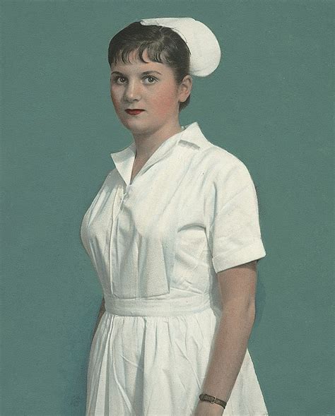 Nurse Wearing Uniform From Medeira Vintage Nurse Nurse Photos Uniform
