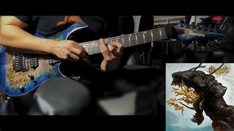 archspire drone corpse aviator guitar full cover youtube