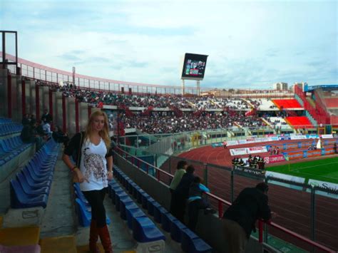 live football catania stadium stadio angelo massimino