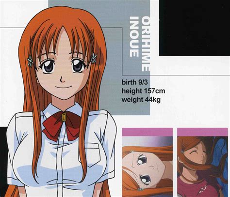 Orihime Inoue Measurements What Would You Say Is Orihime