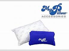 My Pillow Roll And Go Travel Pillow, Daybreak Blue New Free Shipping