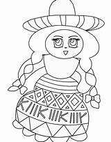 Coloring Mexican Fiesta Pages Printable Print Color Birthday Coloring2 Birthdayprintable Template Popular sketch template