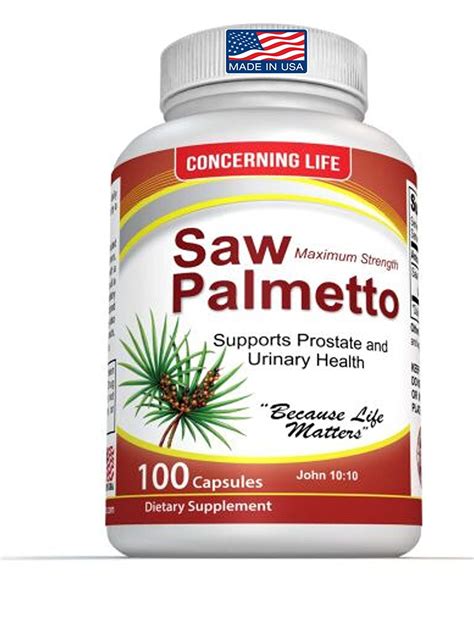 Saw Palmetto Complex For Prostate Health Promotes Healthy Urination