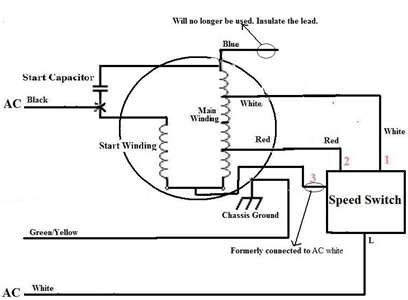reverse  rotation  single phase capacitor start electric motors fixya