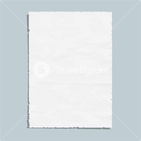 empty white paper sheet royalty  stock image storyblocks