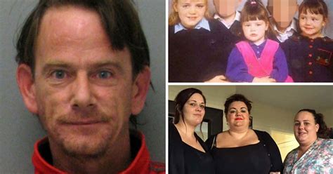 paedophile stepdad jailed 20 years on after sisters hunt him down to
