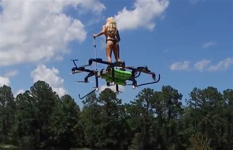 video flying high   mega drone  watercraft journal   resource  jetski