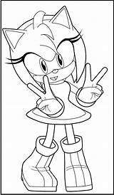 Sonic Coloring Pages Hedgehog Kids Amy Drawing Rose Printable Characters Pink Sheets Female Boys Colouring Drawings Getdrawings Clay Pot Educative sketch template